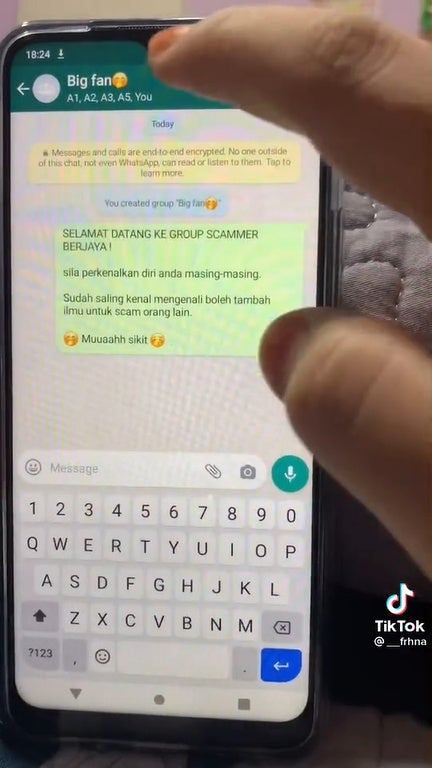 S3 Prank Bigpay Scammers By Adding Them Into A Whatsapp Group