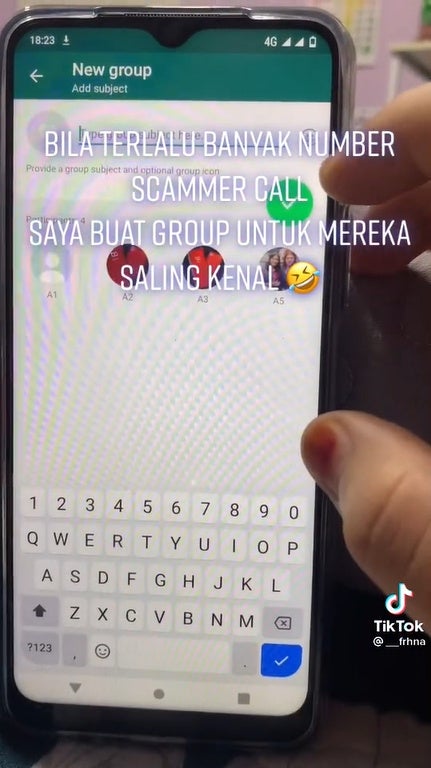 S6 Prank BigPay Scammers by adding them into a WhatsApp group