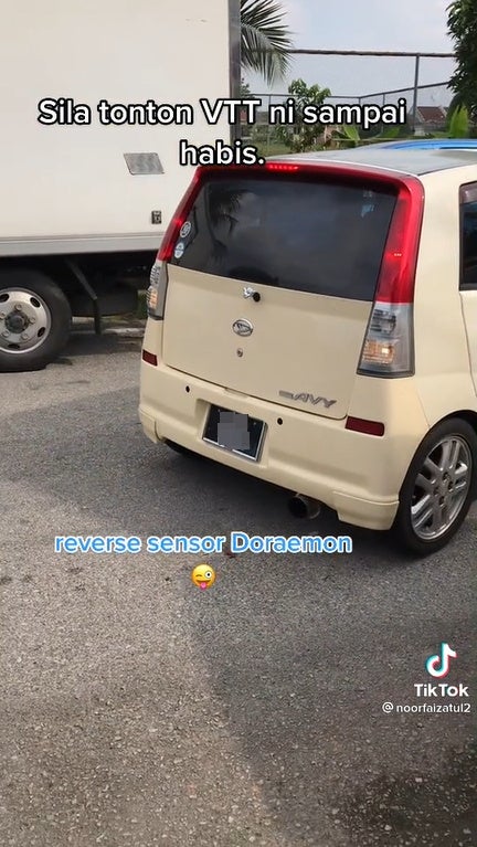 SS 3 car gostan with reverse sensor Doraemon theme song