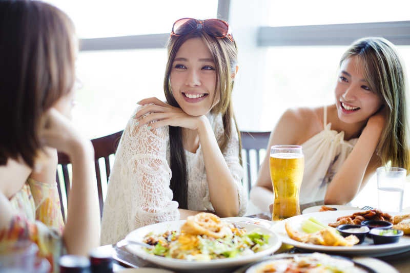 sisters friends eating gathering 2