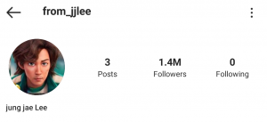 Lee JungJae instagram