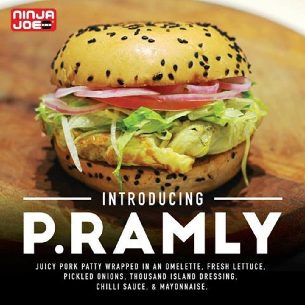 Ninja Joe P.Ramly burger