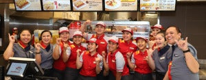 Jollibee Staff Happy