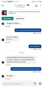 Male Buy Mouse Online Seller Conversation 03