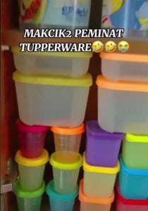 大大小小的Tupperware