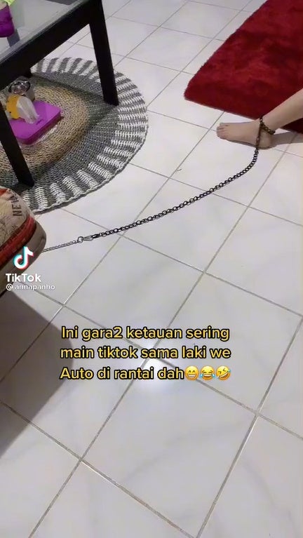 2 Man Tied Wifes Leg To Sofa For Playing Too Much Tiktok