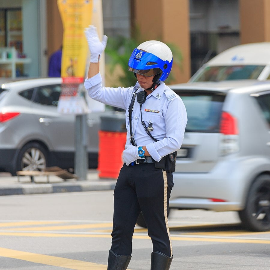 Kuala Lumpur Malaysia Traffic Police 04