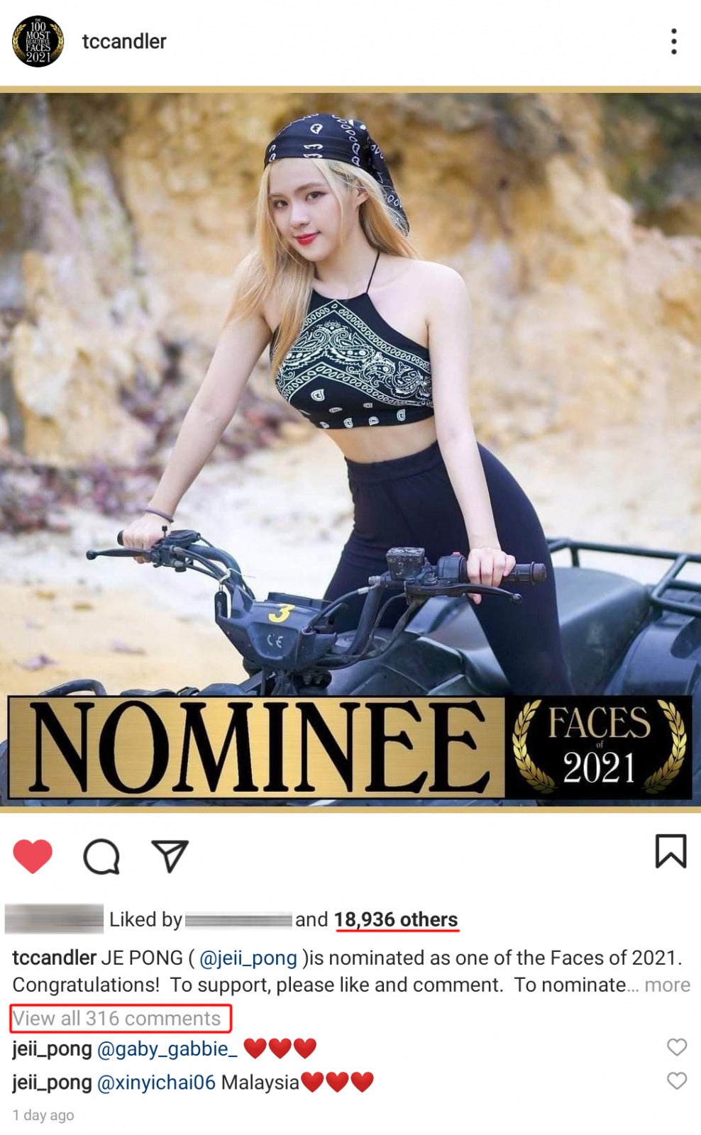 jeii nominated post