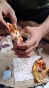pizza蘸可乐 4