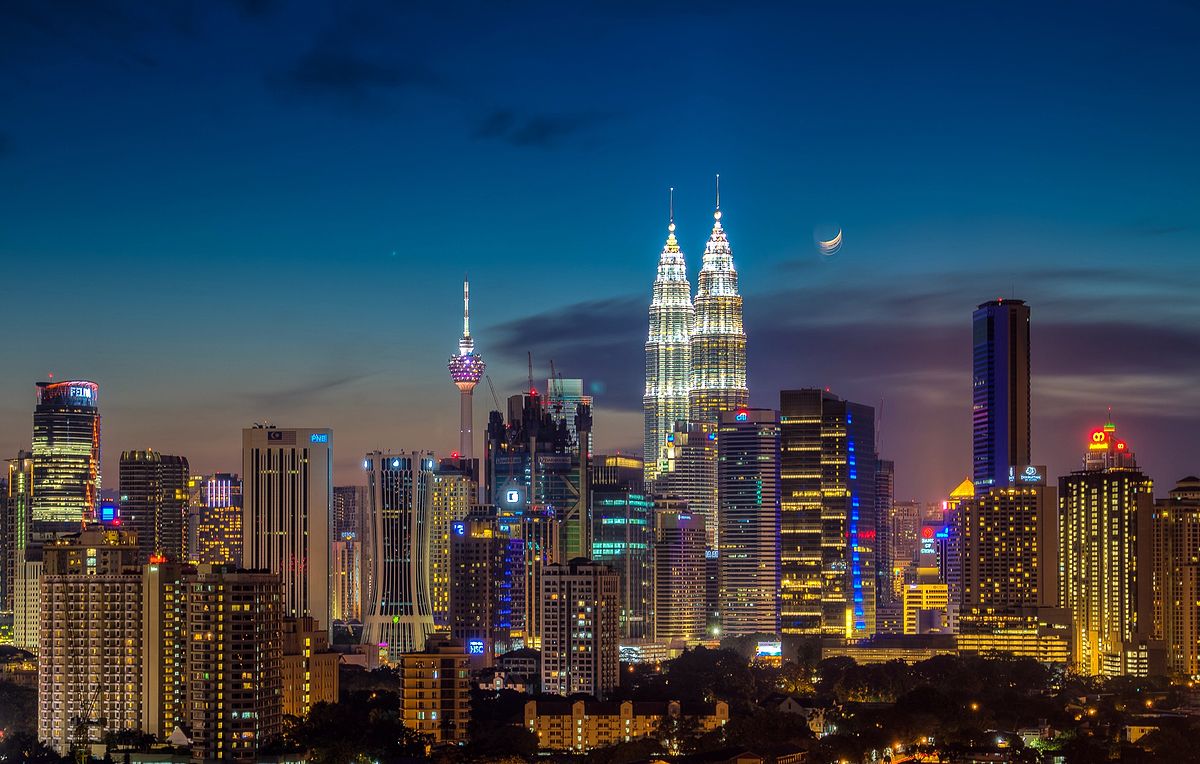 1200Px Moonrise Over Kuala Lumpur