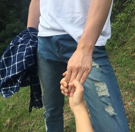 Couple Hold Hand