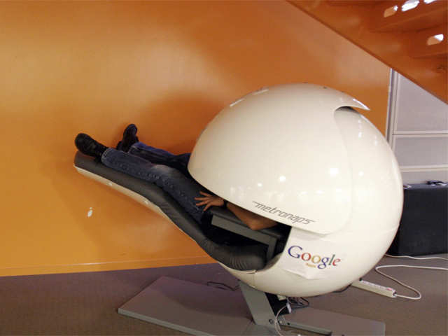 Google Staff Take Nap