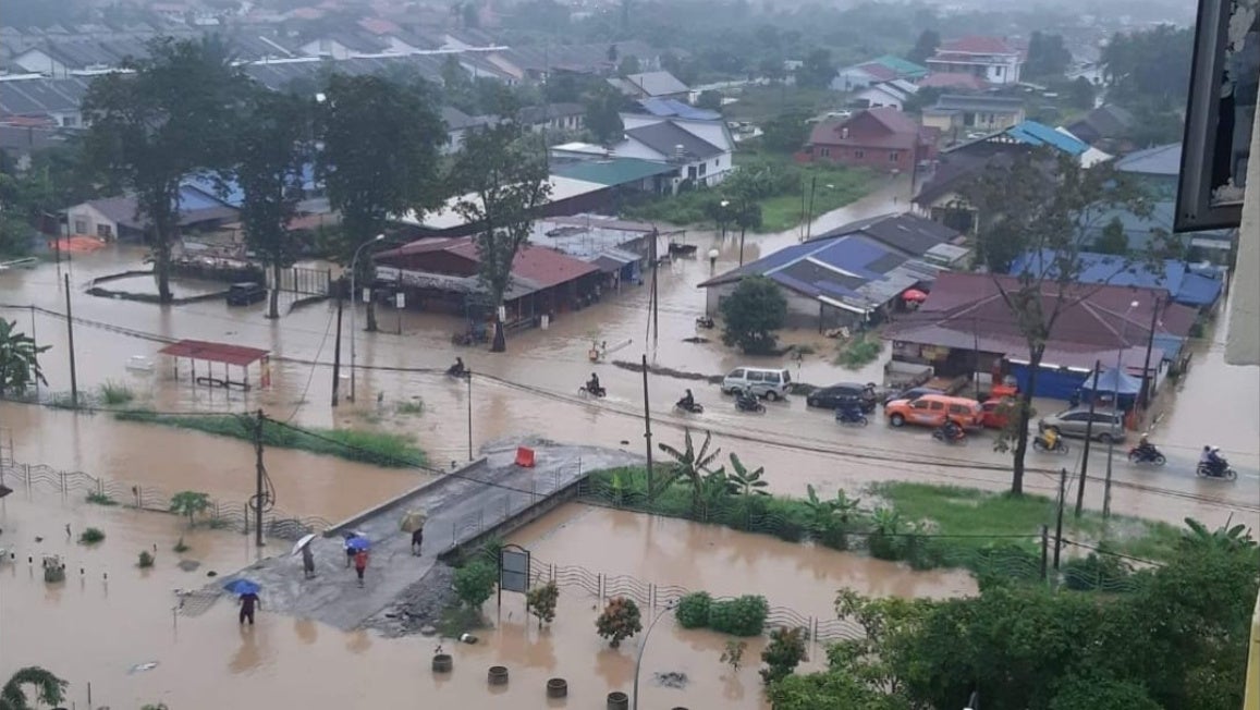 淹水Shah Alam