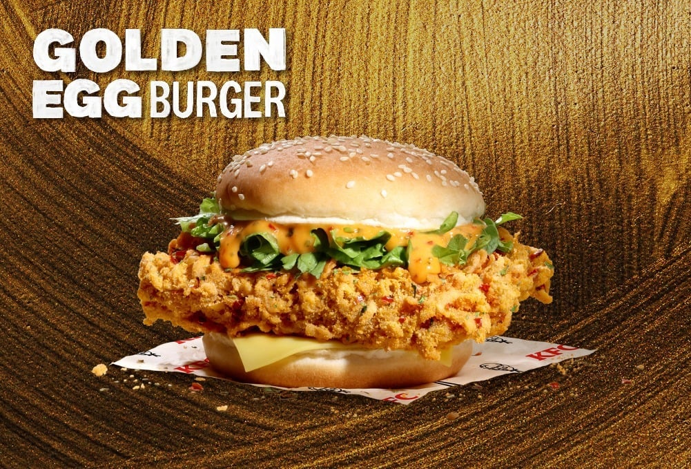 Golden Egg Burger