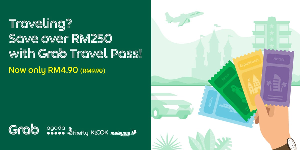 Grab Travel Pass my promotion banner