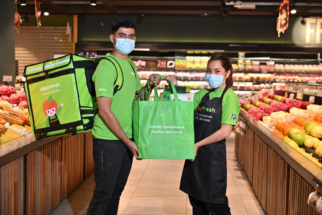 HappyFresh Rider and Shopper