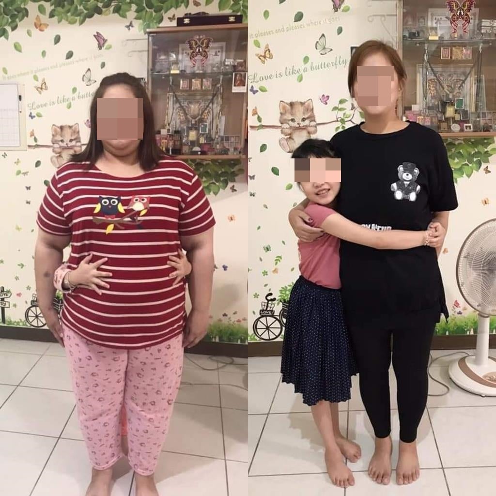 Husband Gifts Wife Diamond Ring After She Successfully Loses 75kg Of Weight 4