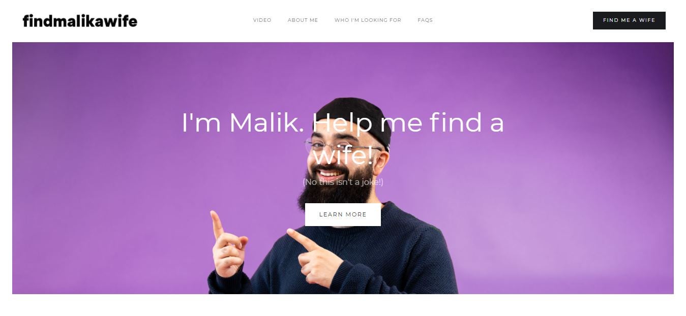 Malik Find A Wife Website