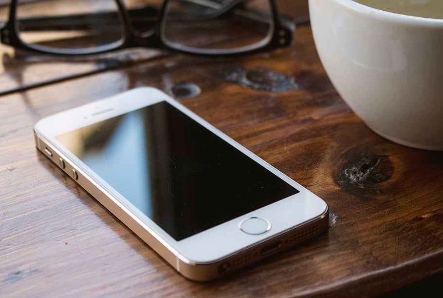 A Phone On Table