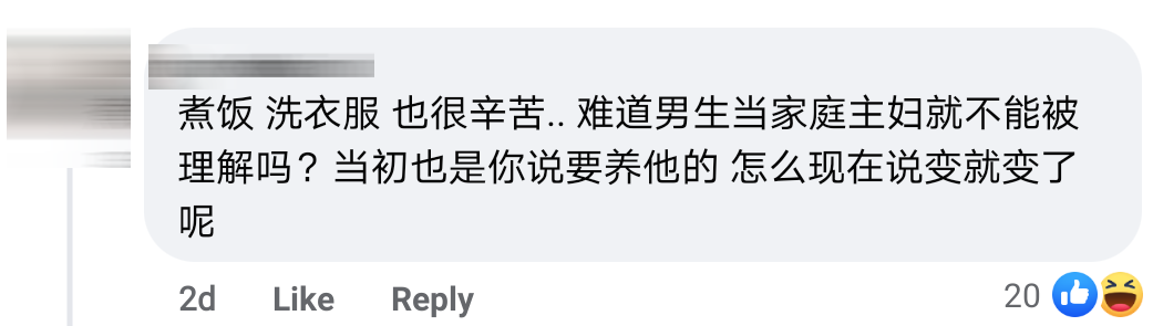 赚钱还被老公嫌弃Comment 14