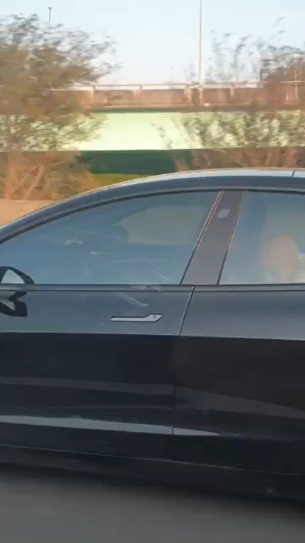 Ss 4 Driver Sleep While Tesla Autopilot On Highway