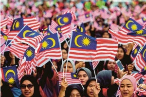 马来西亚人 举国旗