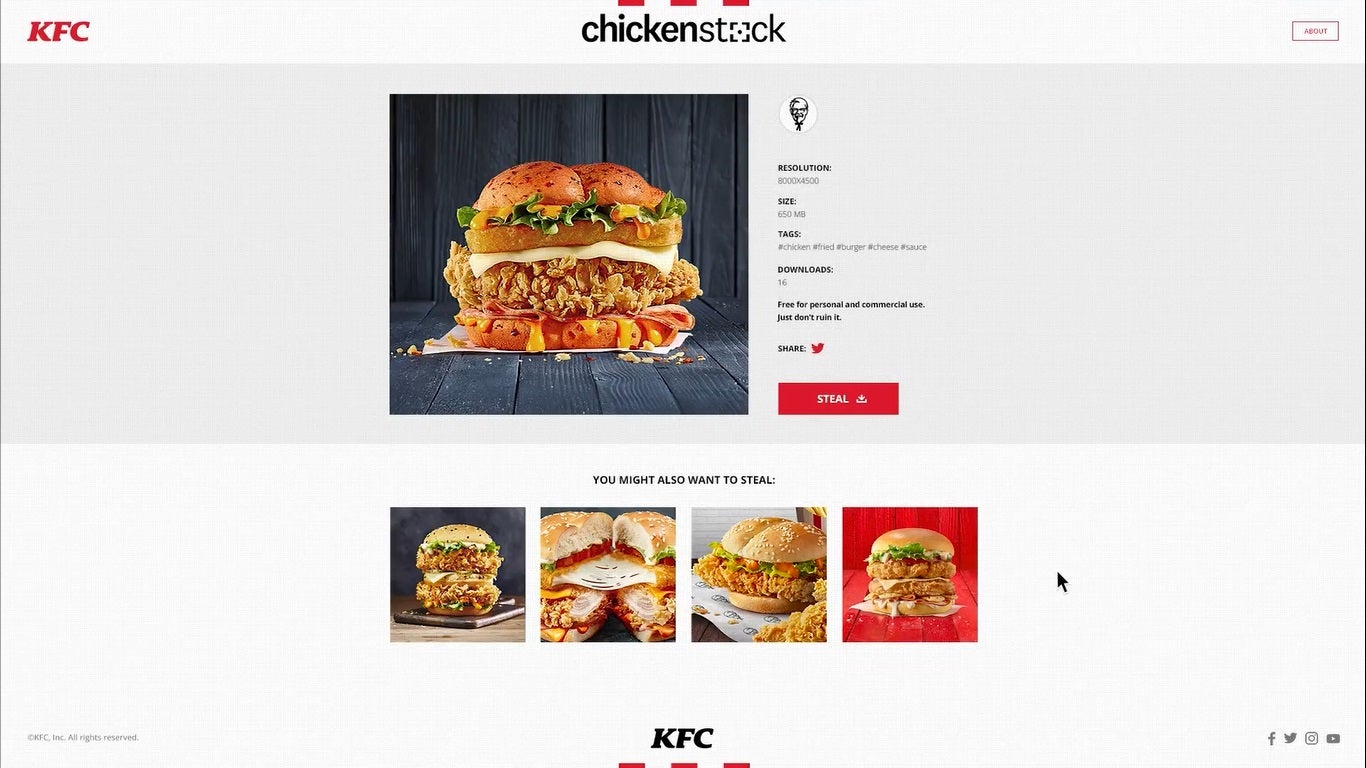 Ss12 Kfc Chickenstock Steal Photo