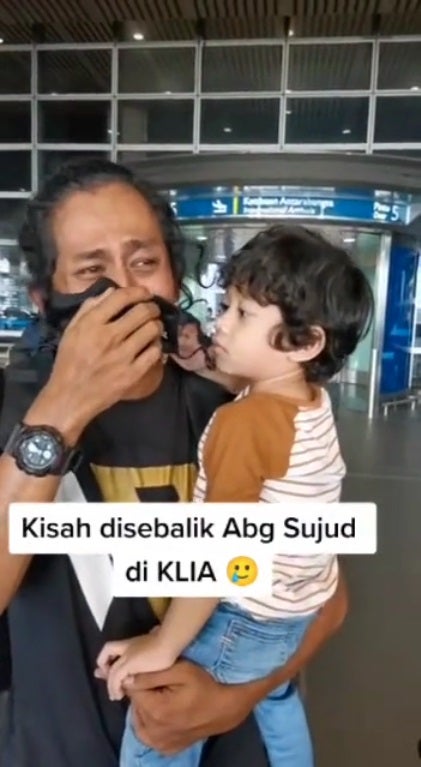 SS 7 Msian man comes back home reunited family new baby