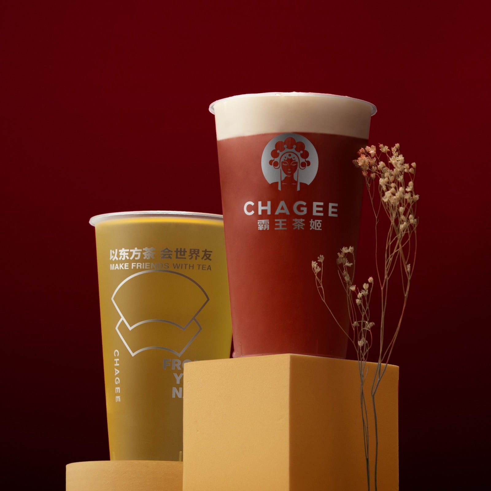 chagee rebrand packaging