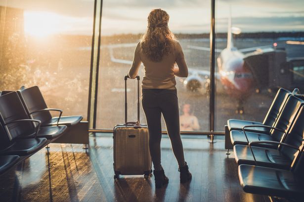 Female In Airport 1