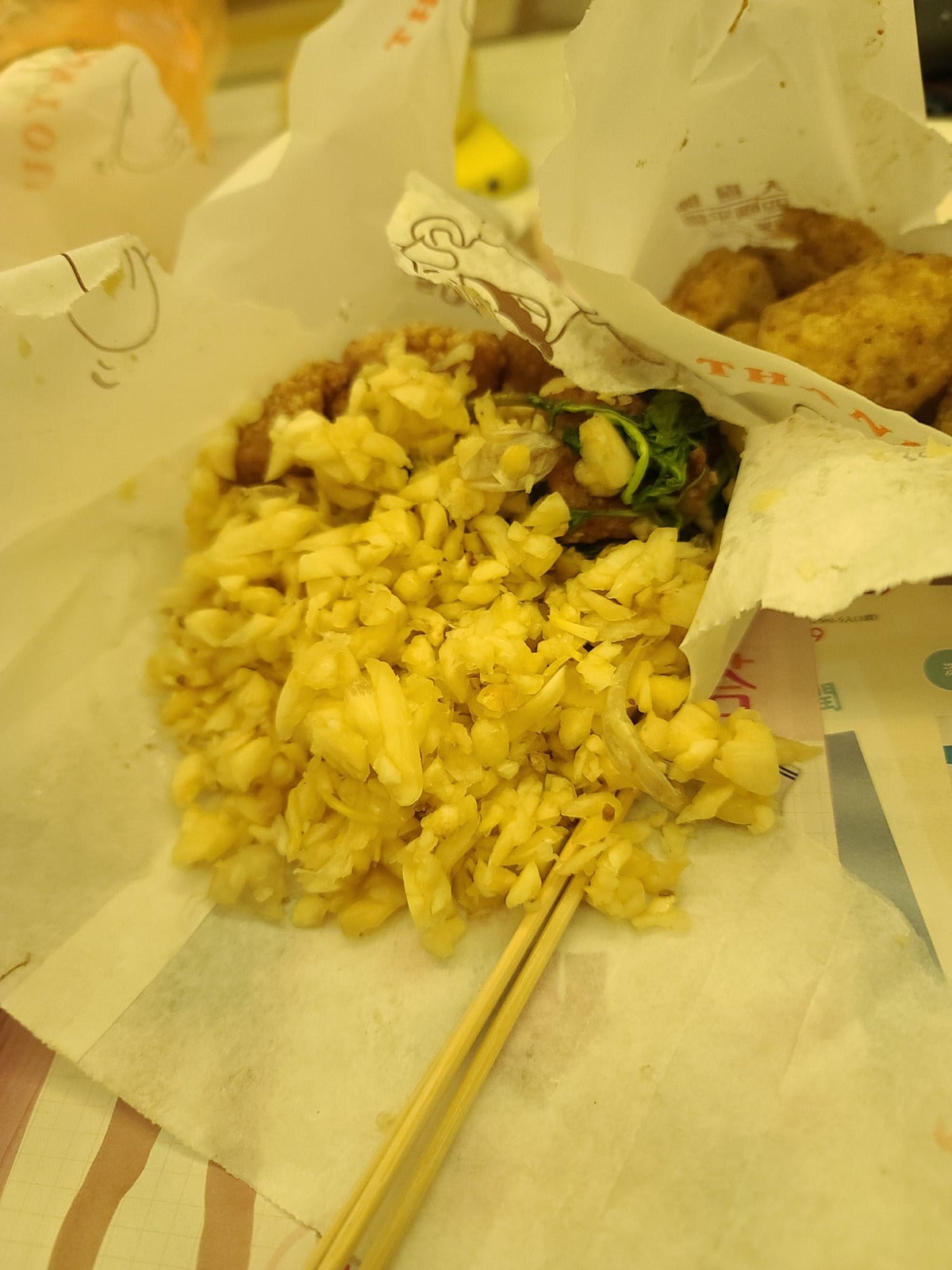 Taiwanese Fried Chicken Garlic 2