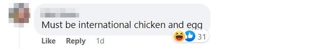 C international chicken egg