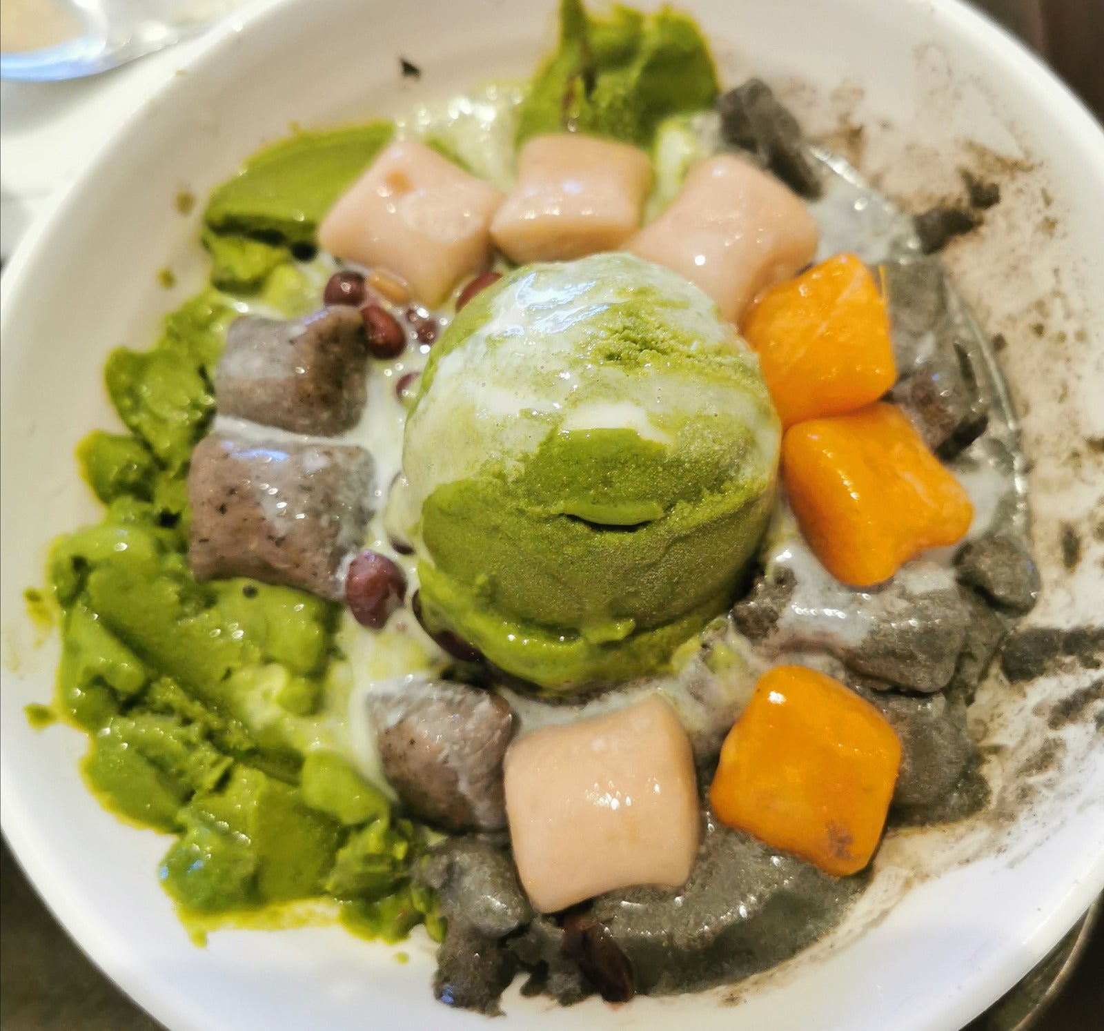 greentea sesame scaled