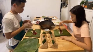日本人准备椰浆饭 2