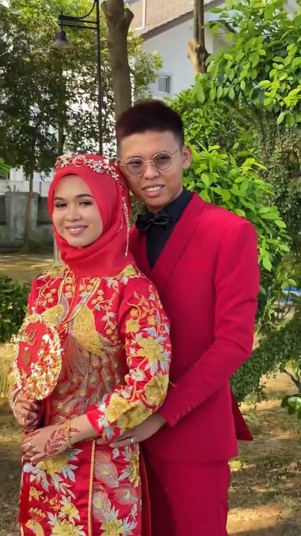 Ss 2 Malay Couple Wedding Photo Kua