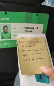 Good Abang Write Note And Phone