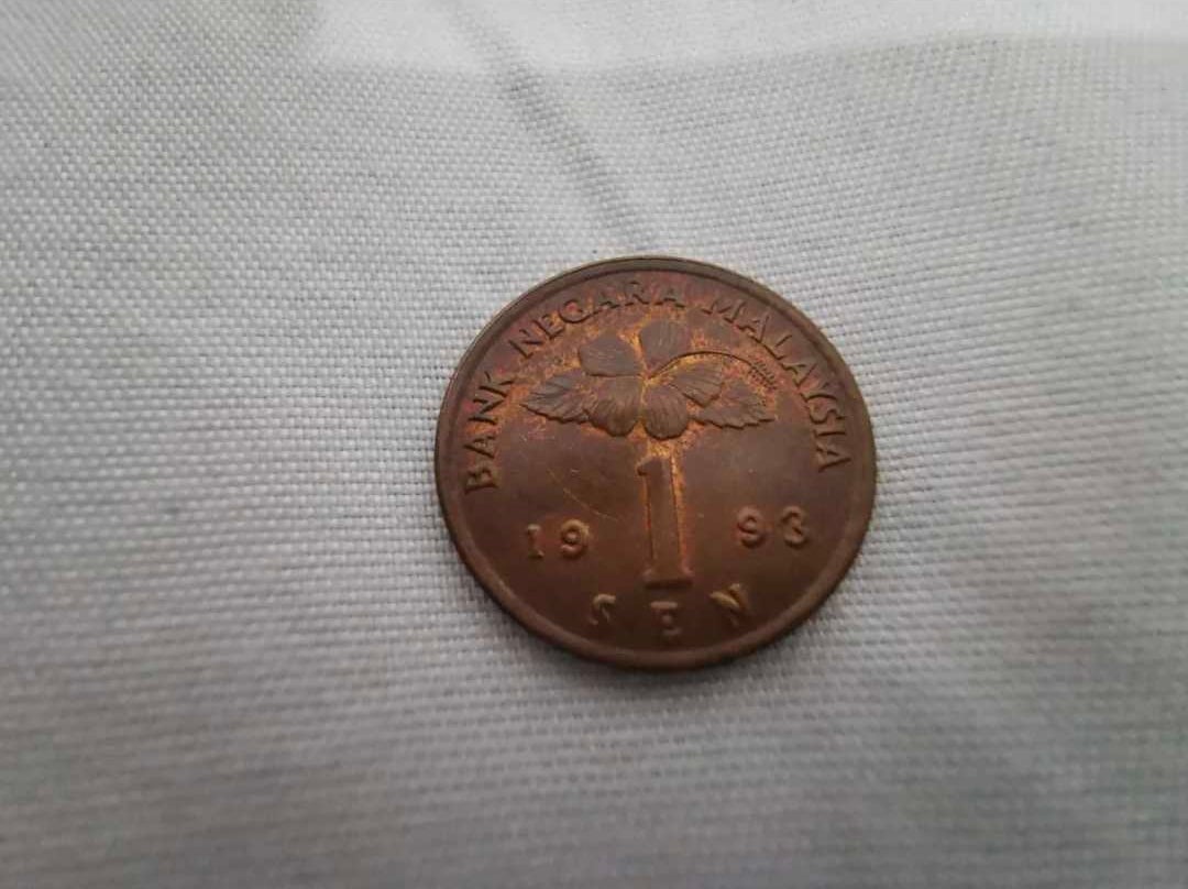 1 Sen Old Malaysian Coin