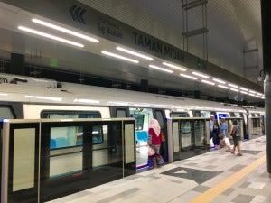 SBK Line Taman Midah Platform 1