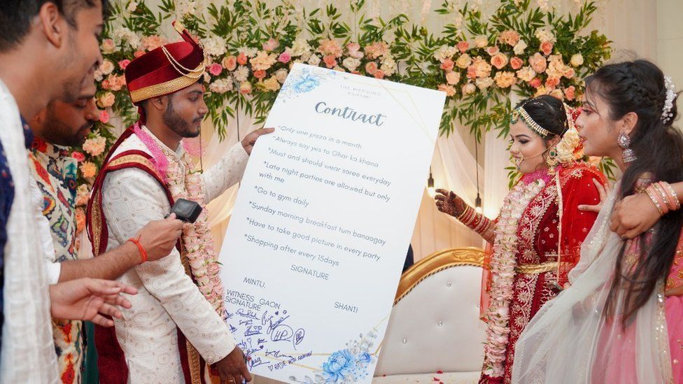 Shanti Mintu Wedding Pizza Freak Contract 2