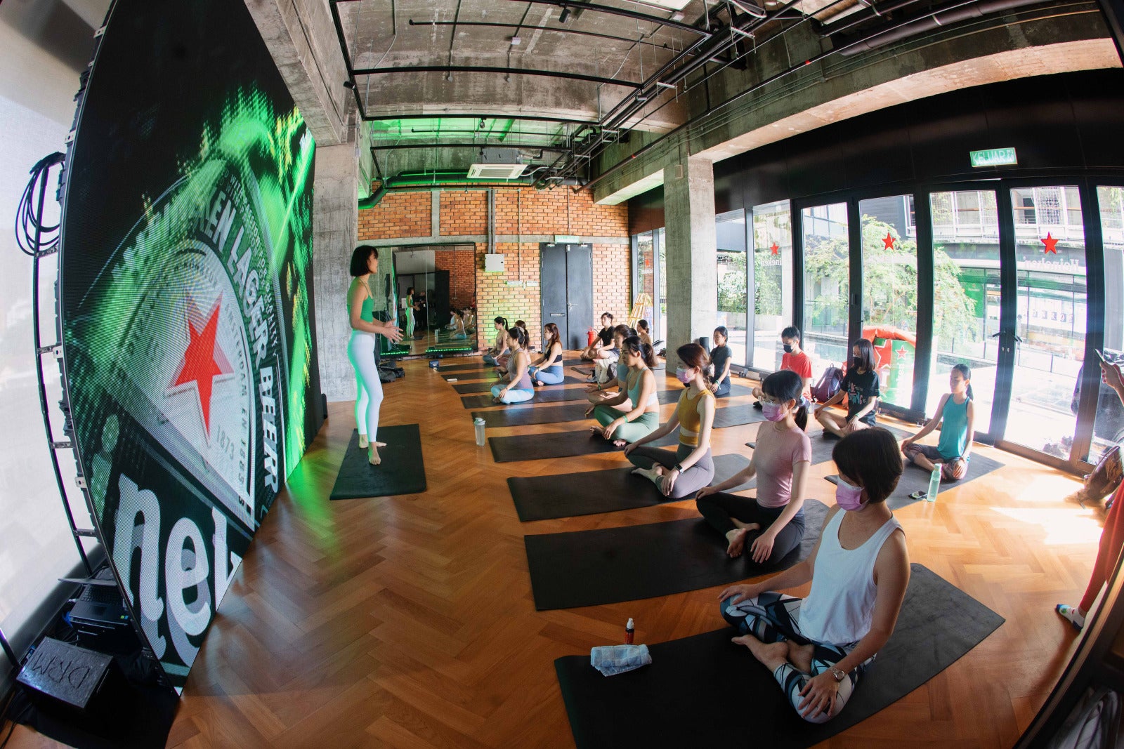 Heineken® Wellness Studio Yoga