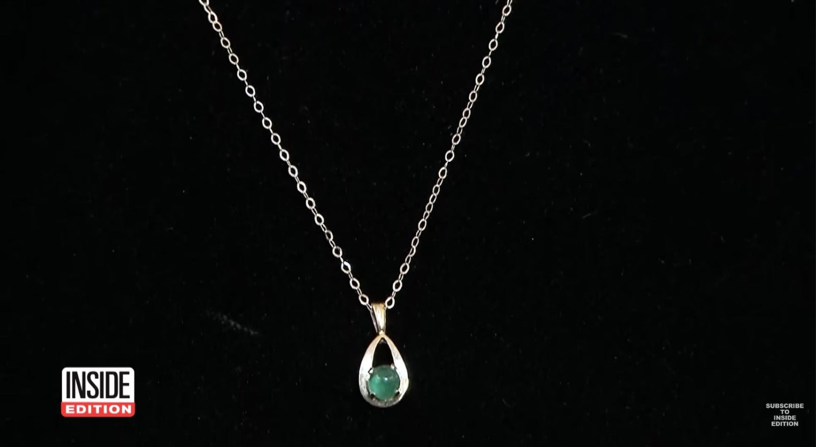 Elon Musk Ex Girlfriend Gold Emerald Necklace Sold Scaled