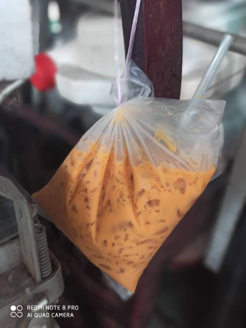 teh tarik ikat tepi ais