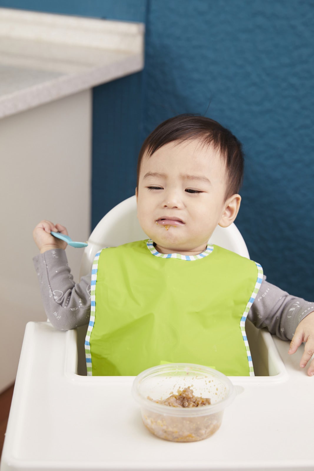 Baby Sitting On Baby Chair 3