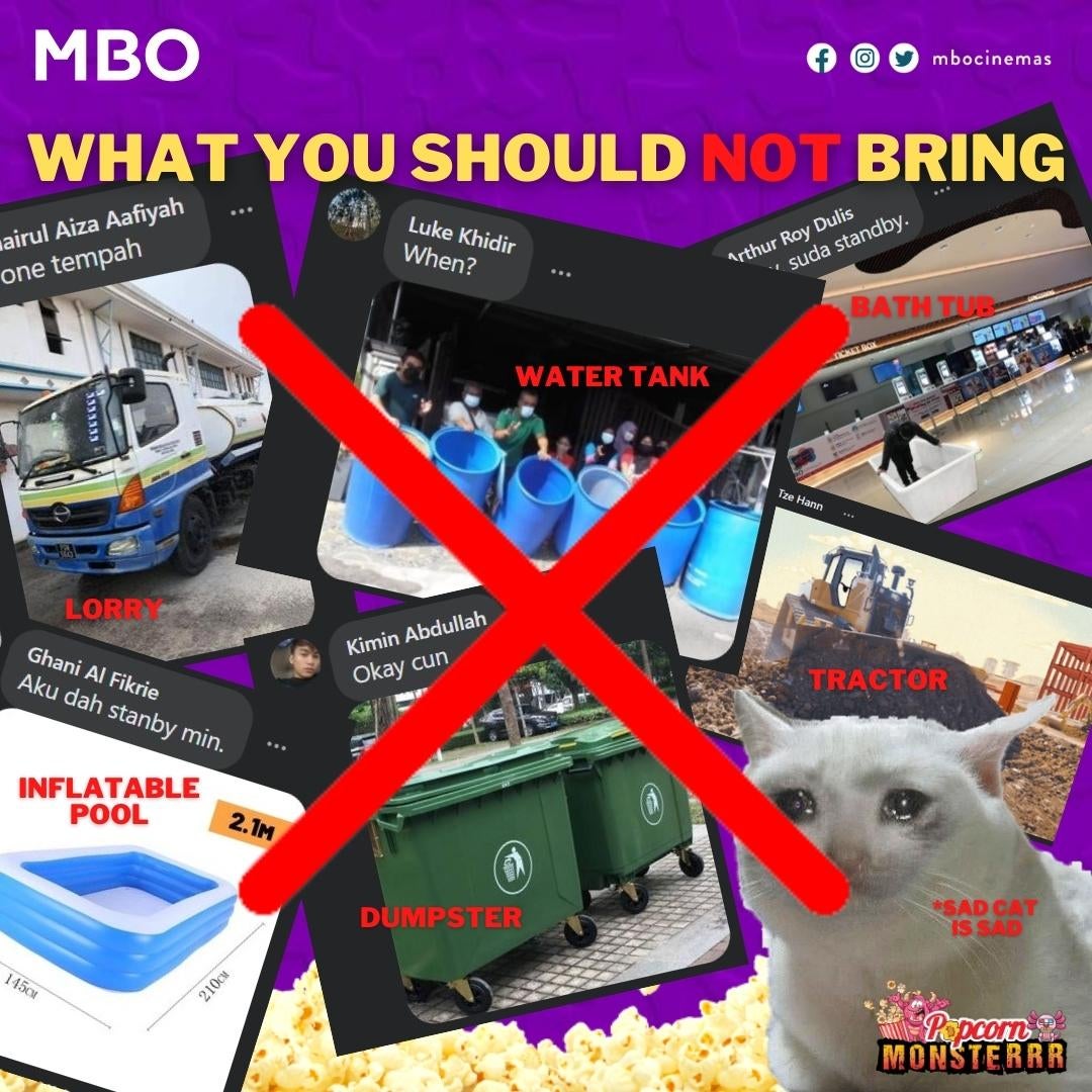 MBO Cinema Bring Your Own Bucket Popcorn Monsterrr 3