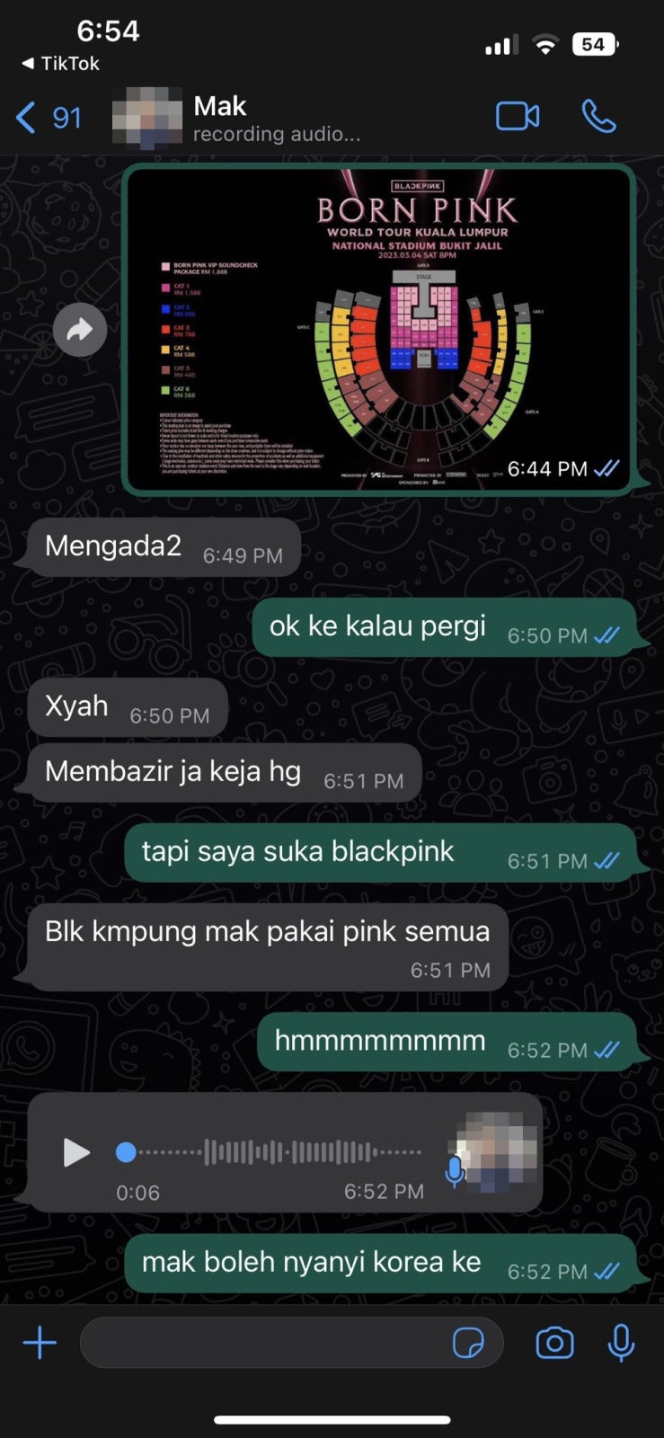 mum dont let son buy blackpink concert ticket