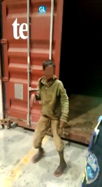 Bangladesh Boy Found In Container Port Klang 4