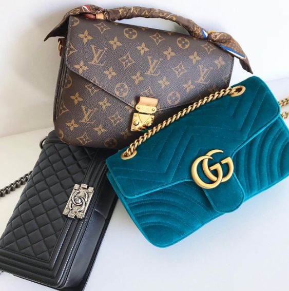 gucci lv chanel bags