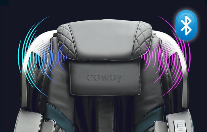 coway massage chair with bluetooth speaker
