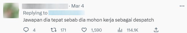 Twitter Comment 3