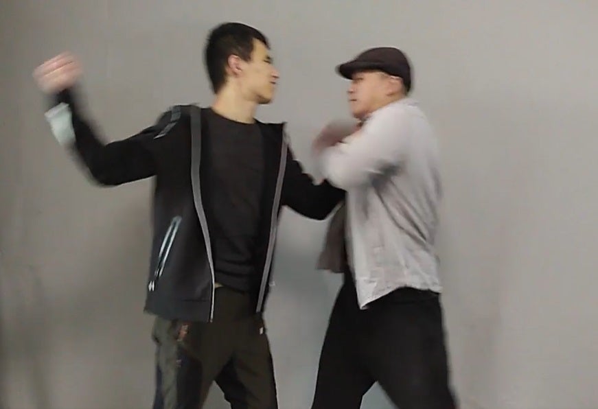 Men Fist Fight Punch Face 2